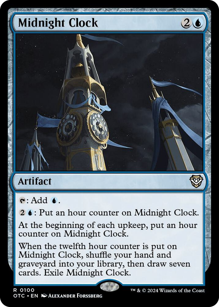 0100 Midnight Clock R Commander: Outlaws of Thunder Junction