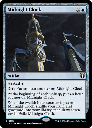 0100 Midnight Clock R Commander: Outlaws of Thunder Junction