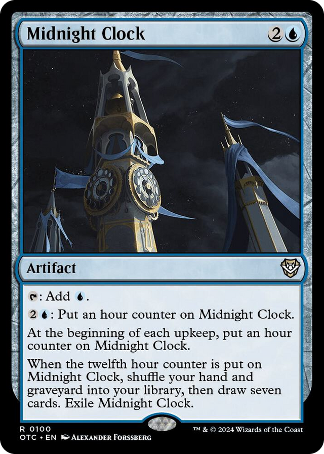0100 Midnight Clock R Commander: Outlaws of Thunder Junction