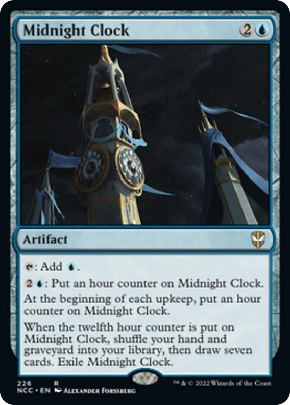 0226 Midnight Clock R Commander: Streets of New Capenna