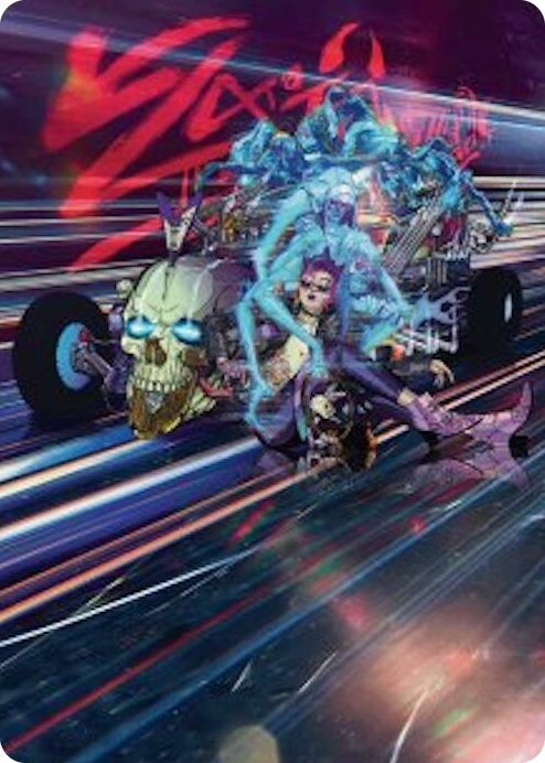 0038 Midnight Mangler Art Card S Art Series: Aetherdrift