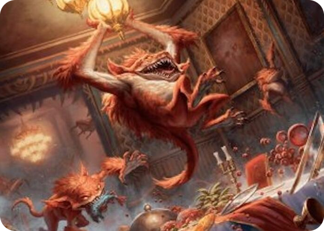 0020 Midnight Mayhem Art Card S Art Series: Duskmourn: House of Horror