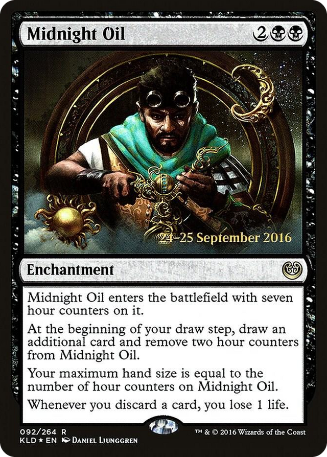 0092 Midnight Oil R Prerelease Cards