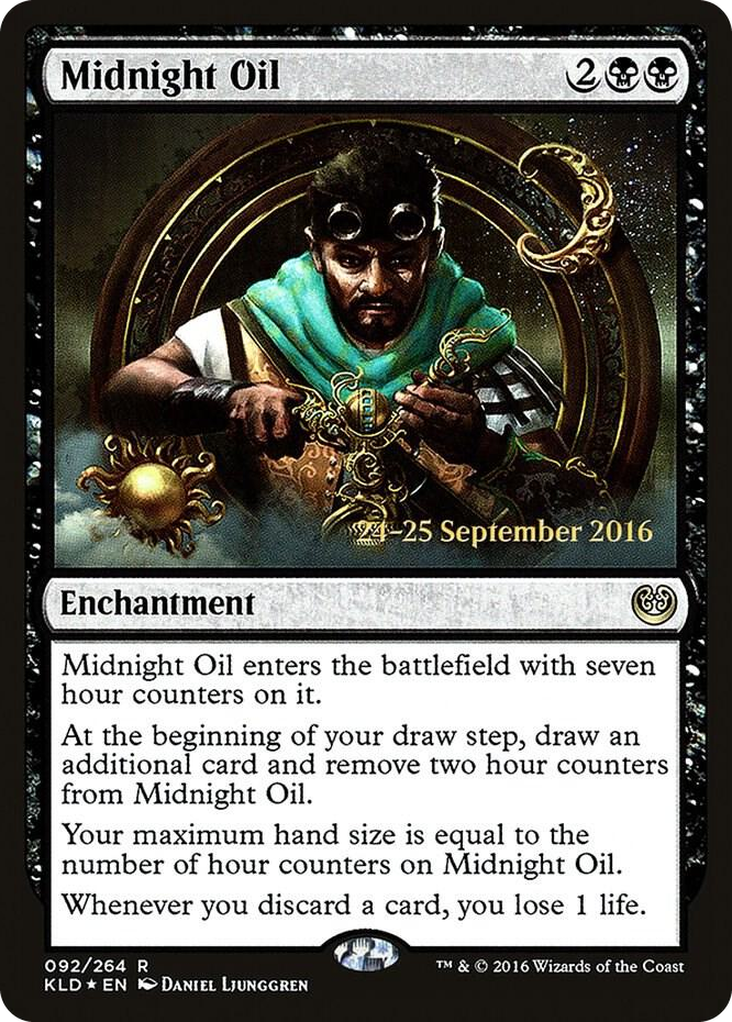 0092 Midnight Oil R Prerelease Cards