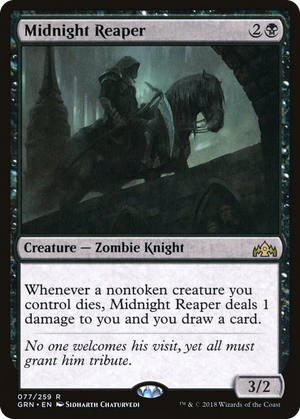 0077 Midnight Reaper R Guilds of Ravnica