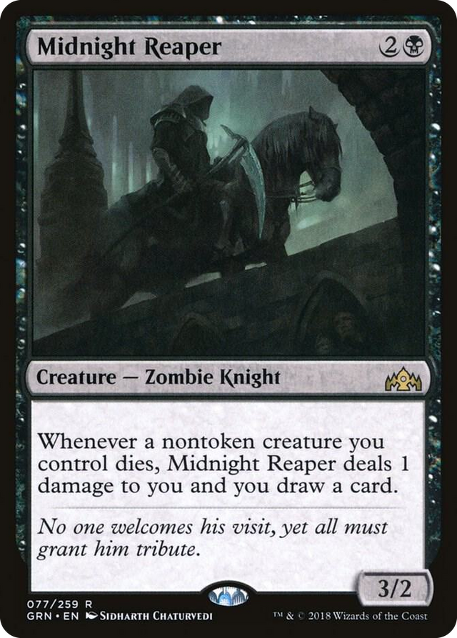 0077 Midnight Reaper R Guilds of Ravnica