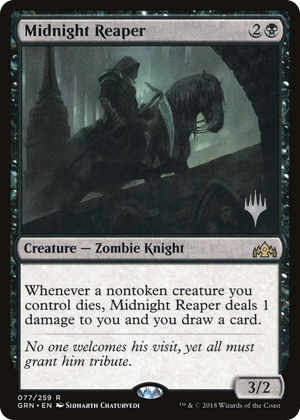 0077 Midnight Reaper R Promo Pack: Throne of Eldraine
