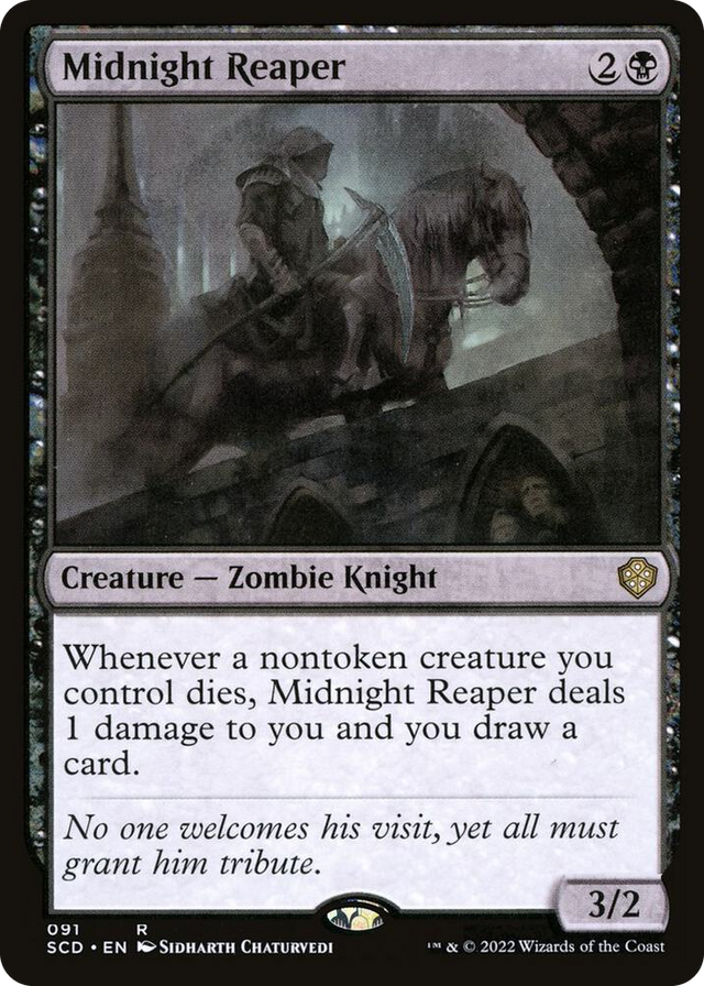 0091 Midnight Reaper R Starter Commander Decks