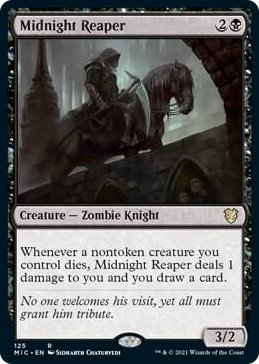 0125 Midnight Reaper R Commander: Innistrad: Midnight Hunt