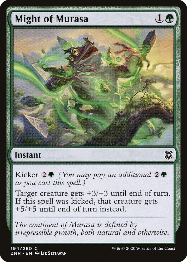 0194 Might of Murasa C Zendikar Rising
