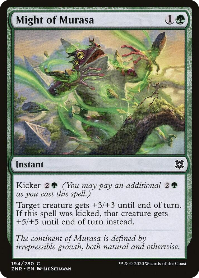 0194 Might of Murasa C Zendikar Rising