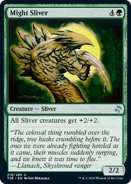 0218 Might Sliver U Time Spiral: Remastered