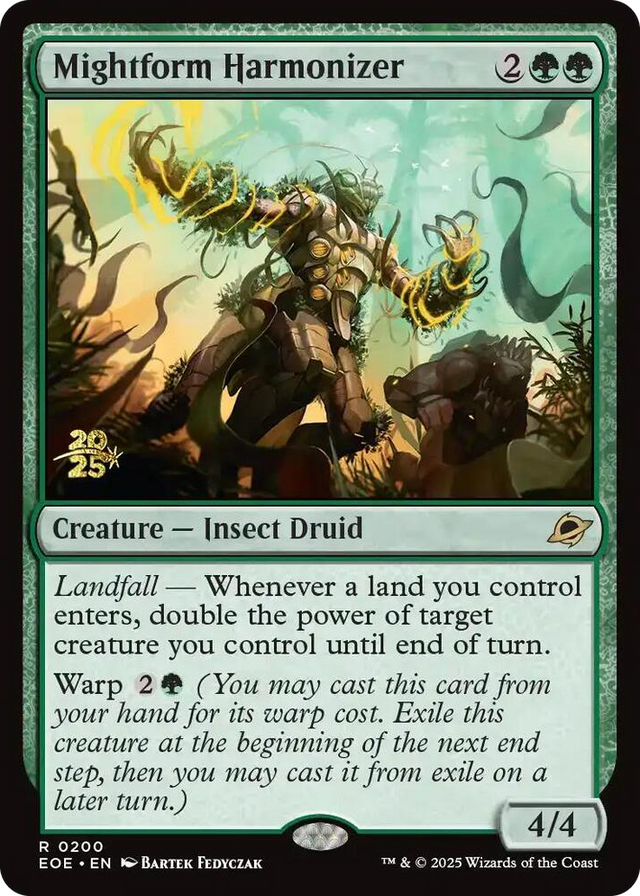 0200 Mightform Harmonizer R Prerelease Cards