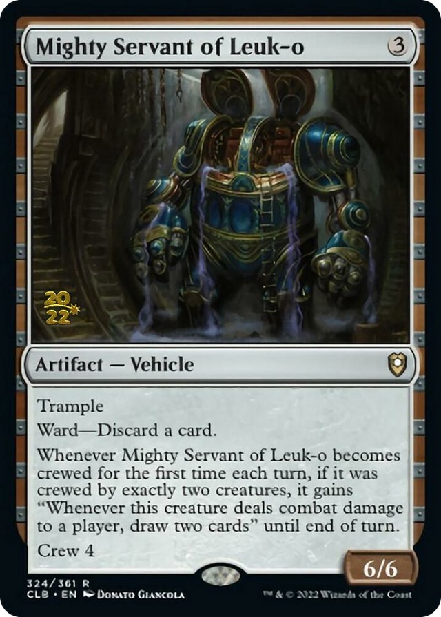 0324 Mighty Servant of Leuk-o R Prerelease Cards