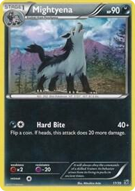 0017 Mightyena Common Kalos Starter Set