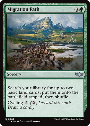 0262 Migration Path U Commander: Tarkir: Dragonstorm