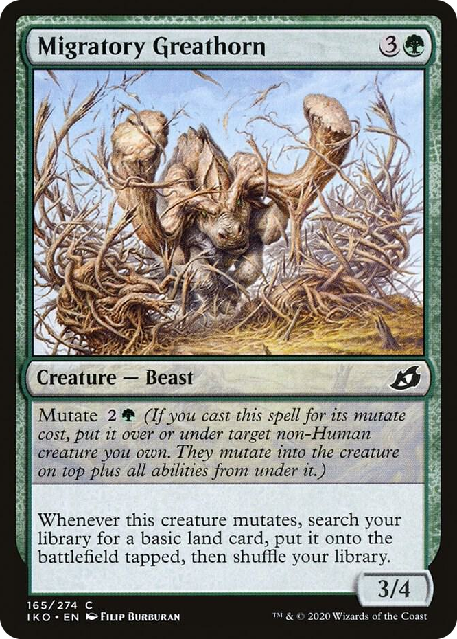 0165 Migratory Greathorn C Lair of Behemoths