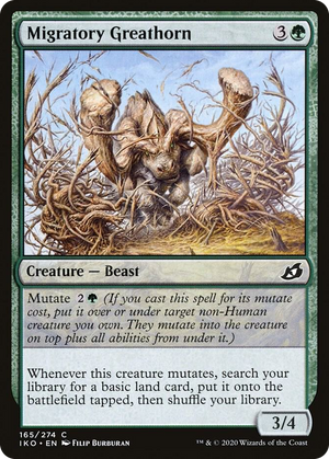 0165 Migratory Greathorn C Lair of Behemoths