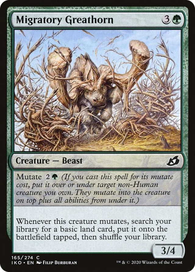 0165 Migratory Greathorn C Lair of Behemoths