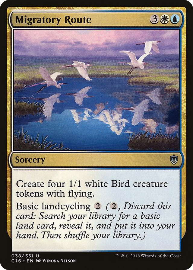 0038 Migratory Route U Commander 2016