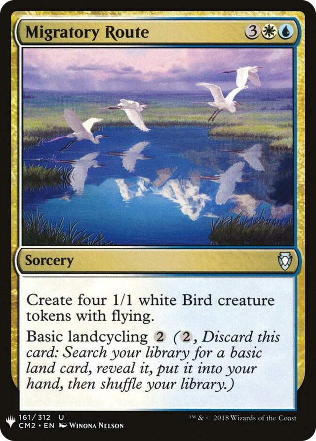 0161 Migratory Route U The List Reprints