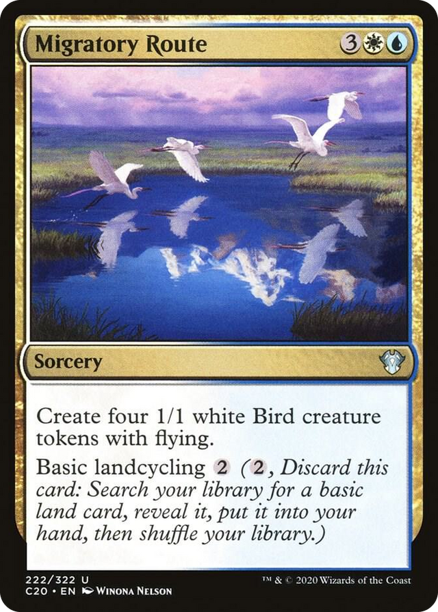 0222 Migratory Route U Commander 2020