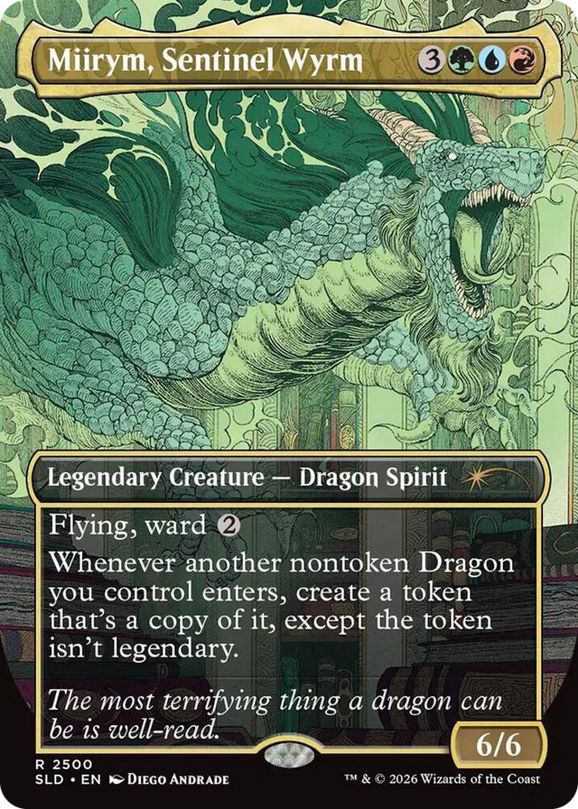 2500 Miirym, Sentinel Wyrm R Secret Lair Drop Series