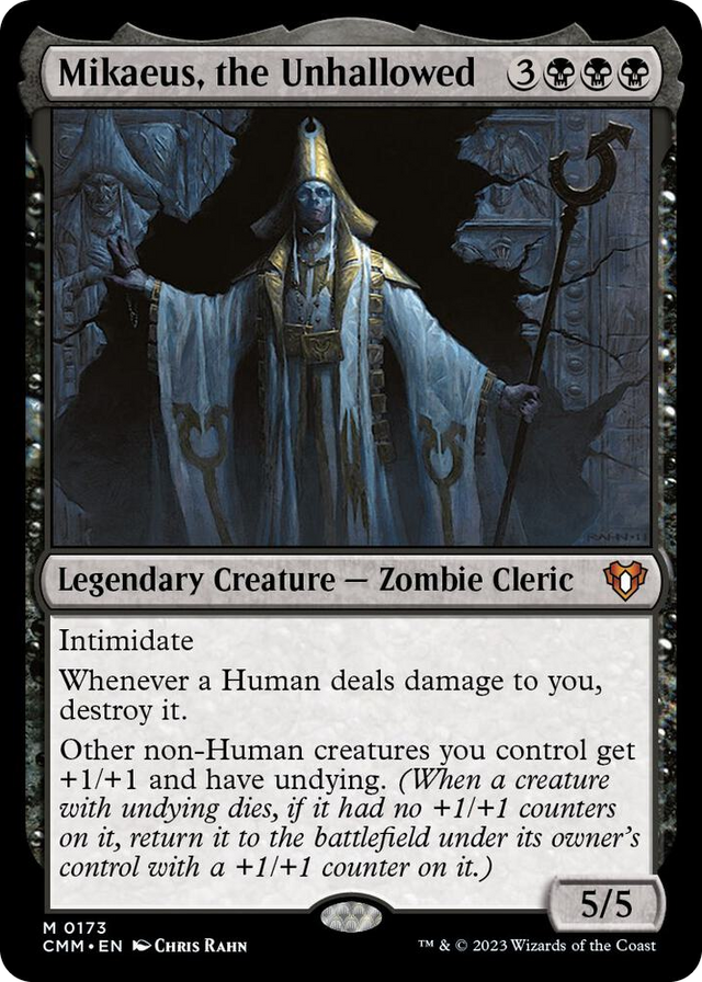 0173 Mikaeus, the Unhallowed M Commander Masters