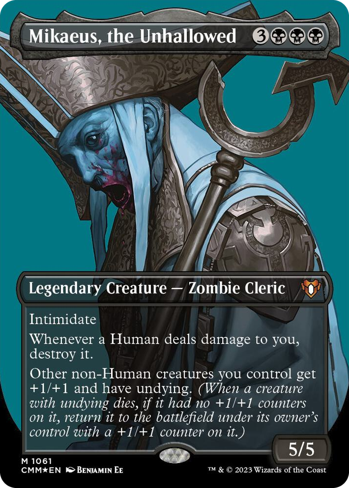 1061 Mikaeus, the Unhallowed (Textured Foil) M Commander Masters