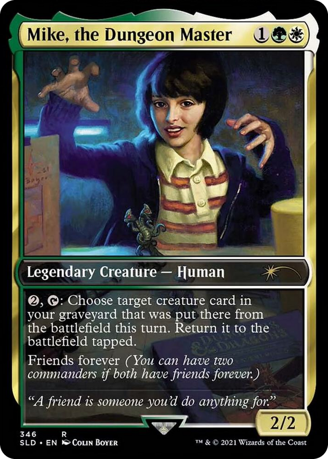 0346 Mike, the Dungeon Master R Secret Lair Drop Series