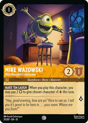 0021 Mike Wazowski - Well-Rounded Entertainer Common Attack of the Vine!