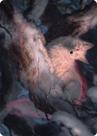 0034 Mila, Crafty Companion Art Card S Art Series: Strixhaven