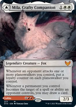 0277 Mila, Crafty Companion (Borderless) M Strixhaven: School of Mages