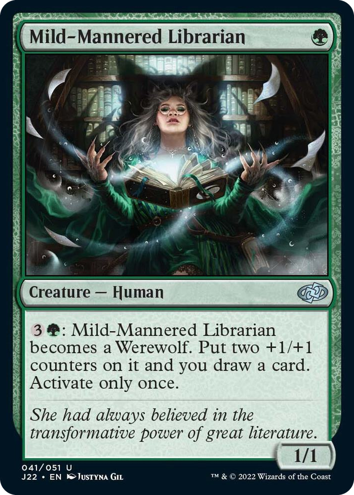 0041 Mild-Mannered Librarian U Jumpstart 2022