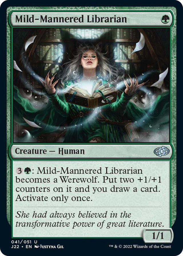 0041 Mild-Mannered Librarian U Jumpstart 2022
