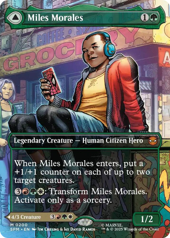 0200 Miles Morales (0200) (Borderless) M Marvel's Spider-Man
