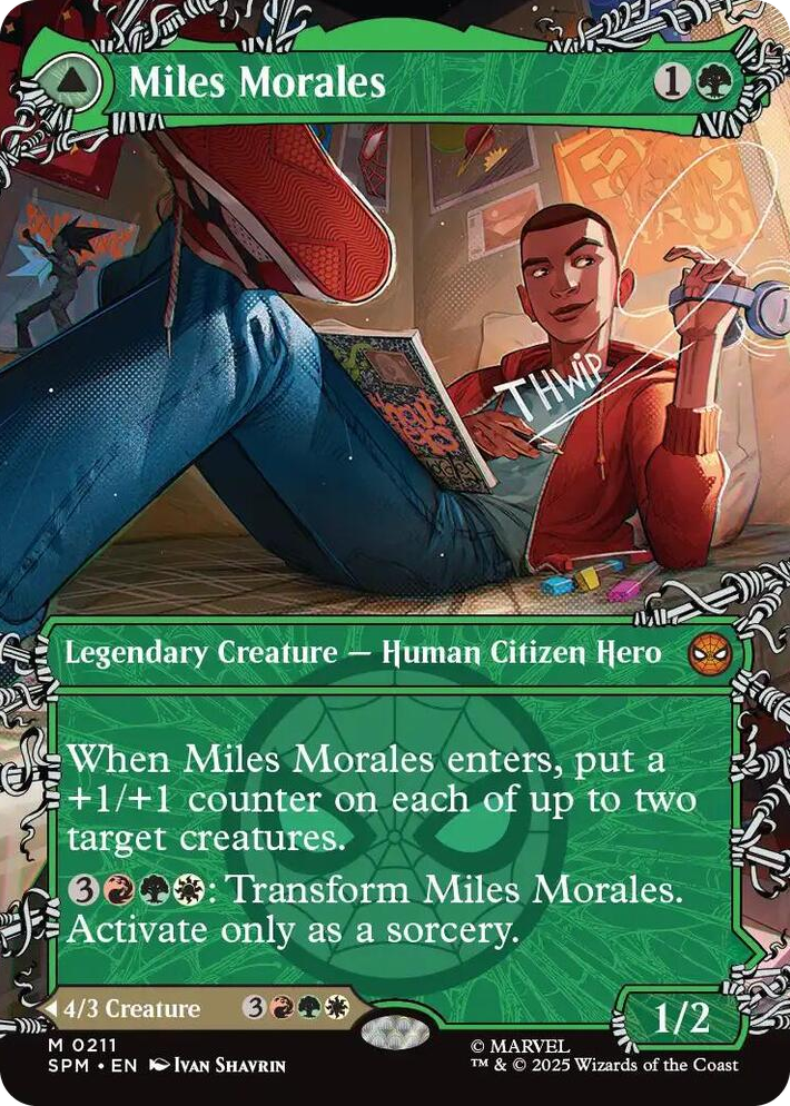 0211 Miles Morales (0211) (Borderless) M Marvel's Spider-Man