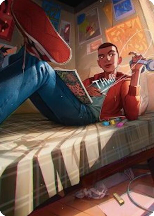 0035 Miles Morales Art Card S Art Series: Marvel's Spider-Man