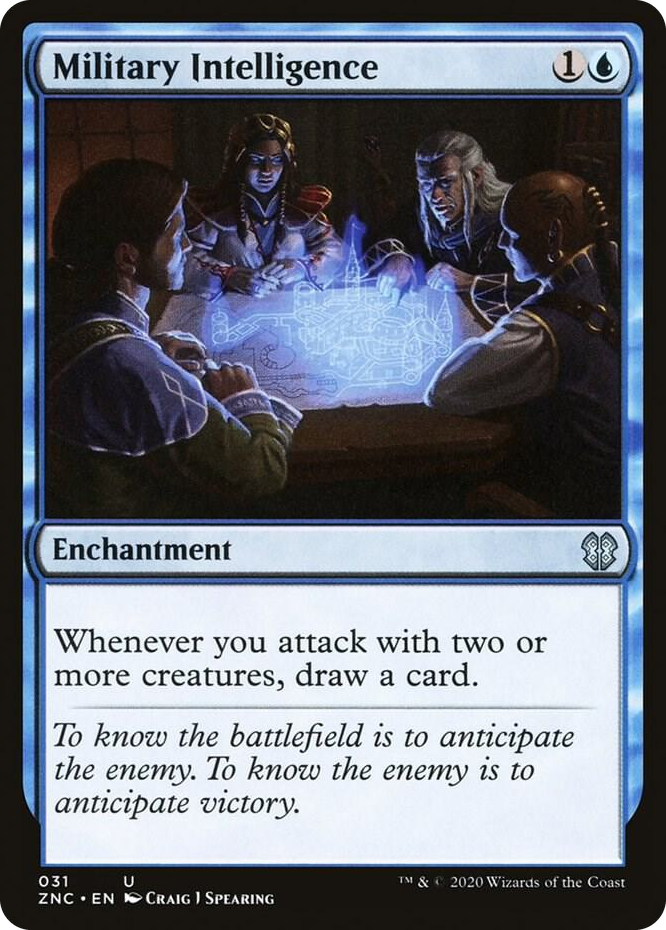 0031 Military Intelligence U Commander: Zendikar Rising