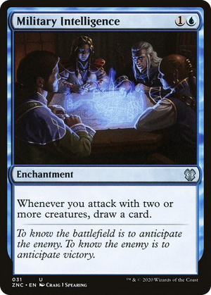 0031 Military Intelligence U Commander: Zendikar Rising