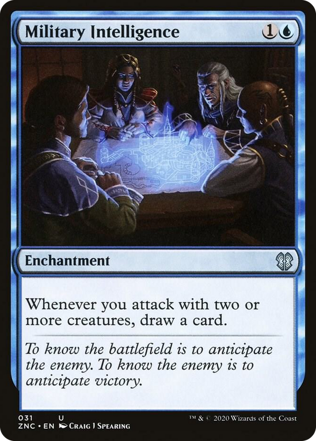 0031 Military Intelligence U Commander: Zendikar Rising