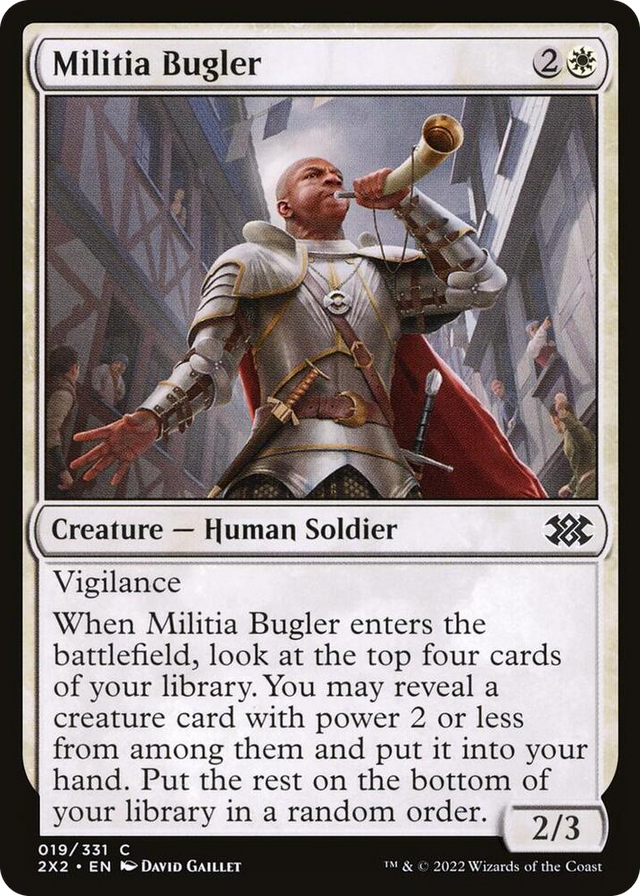 0019 Militia Bugler C Double Masters 2022