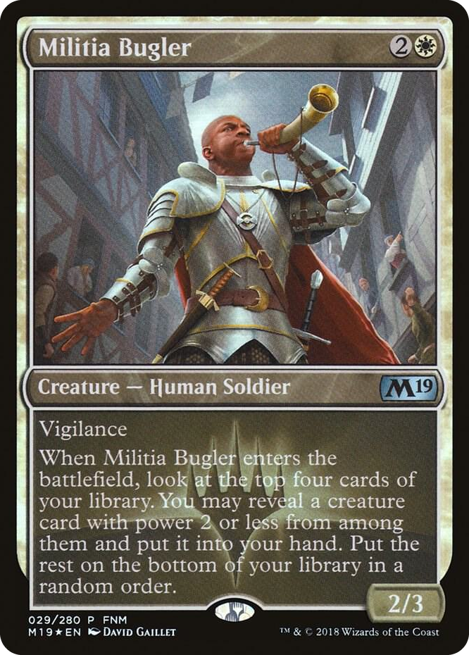 Militia Bugler #29 P - FNM Promos Pokemon card