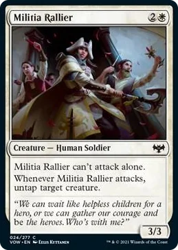 0024 Militia Rallier C Innistrad: Crimson Vow