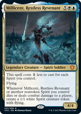 0001 Millicent, Restless Revenant M Commander: Innistrad: Crimson Vow