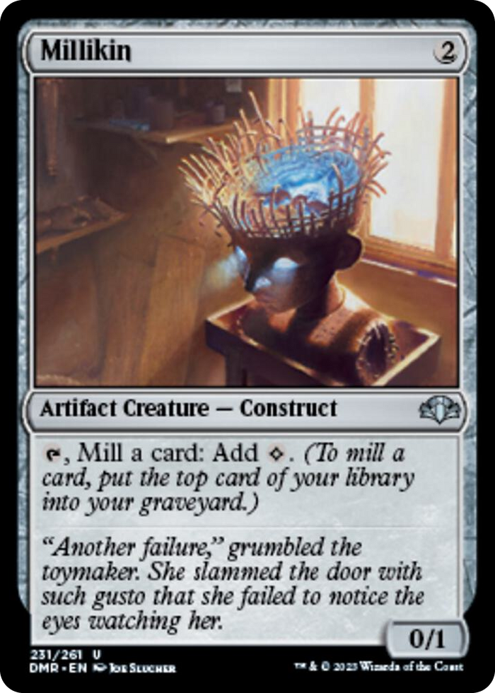 Millikin #231 U - Dominaria Remastered Pokemon card