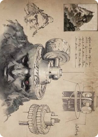 0067 Millstone Art Card S Art Series: The Brothers' War