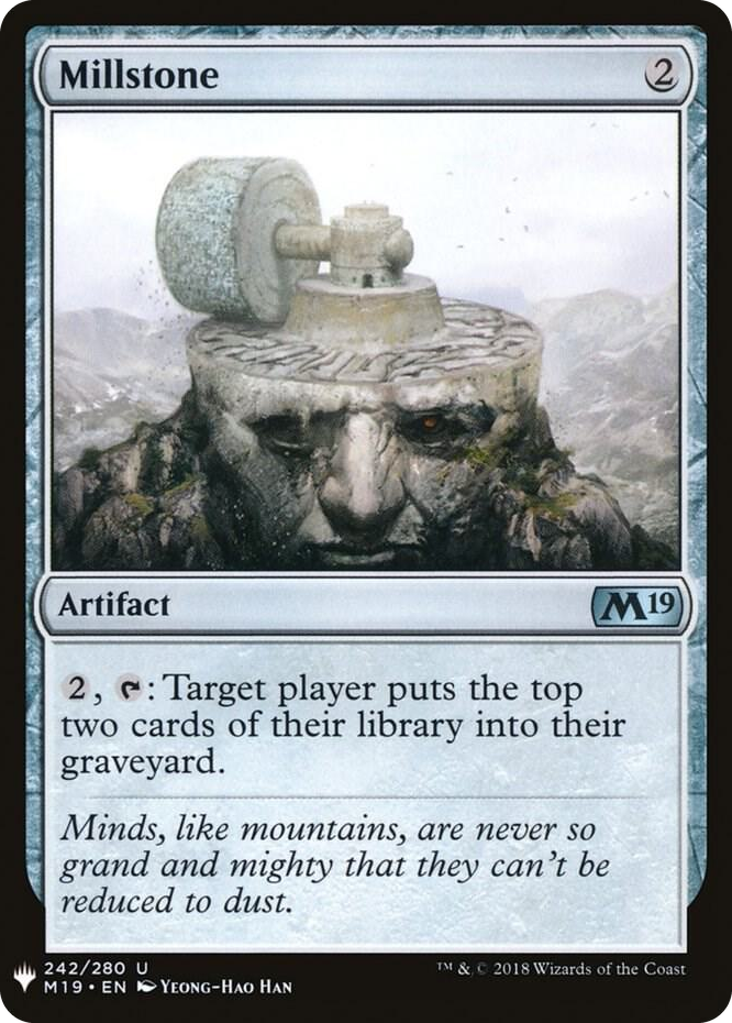 Millstone (M19) #242 U - The List Reprints Pokemon card