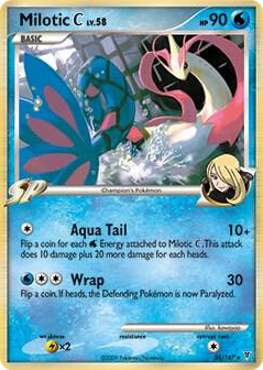 0035 Milotic C - 35/147 (DPPt Supreme Victors) Holo Rare Deck Exclusives