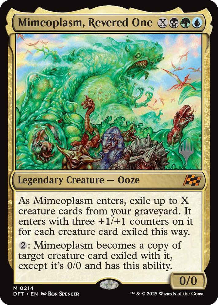 0214 Mimeoplasm, Revered One M Promo Pack: Aetherdrift